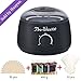 Produktbild Wax Warmer HUAYUU Portable Mini Elektrischer Hot Wachserhitzer für,Heisswachs Haarentfernung Wachserhitzer 500ml4 Hartwachsbohnen+50 Wax Sticksfür das Gesicht,Achseln,Hände und Füße - Schwarz
