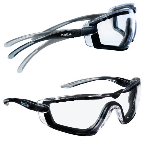 Bollé Schutzbrille „Cobra“, 1 Stück, Einheitsgröße, schwarz, COBFTPSI - 3