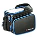 Produktbild B5645ellsBike Frontrahmen Handytasche Radfahren MTB-Etui 6,2 Zoll TPU-Touchscreen - Blau