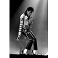 POSTER WALLAH Michael Jackson Poster for Home Office and Student Room Wall | Aesthetic Poster | Wall Decor MCHLJCKSN02 (18X12 inch)