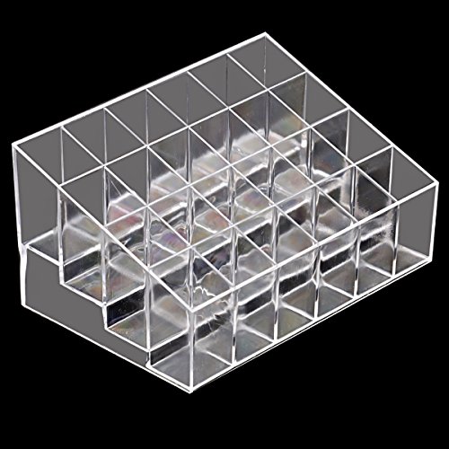 24 Klar Lippenstift Halter Organizer Lippenstifthalter Display Holder Kosmetik - 4