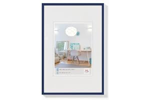 walther design ramka na zdjęcia niebieska 21 x 29,7 cm (DIN A4) Nowa ramka z tworzywa sztucznego Lifestyle KV130L