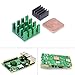 Price comparison product image Reixus(TM) Pi 3 Model B Aluminum Heat Sink + Bracket Raspberry Pi RPI Sink Cooling CPU Copper Heat Sink 2