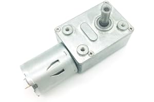 Bringsmart DC 12 Volt Schneckengetriebemotor mit hohem Drehmoment (JGY-370, 12 V, 3 U/min)