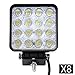 Produktbild 8PCS 48W LED Auto Licht Arbeitslicht Quadrat kühles Weiß 4800LM Scheinwerfer für Autos, SUV, Jeeps, LKW, Traktoren, Geländefahrzeuge, Ingenieur Autos, spezielle Fahrzeuge