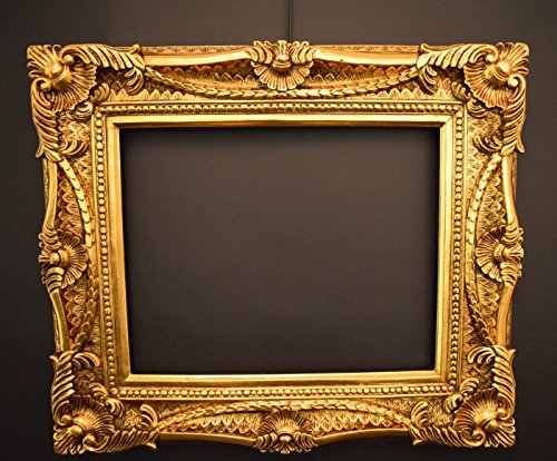Barock Bilderrahmen Gold 60×70/ 40×50 cm (Antik) Im Retro-Vintage look durch Handarbeit hergestellt für Künstler - 7