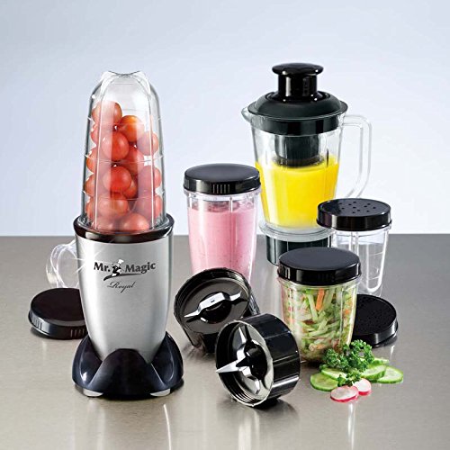 TV Unser Original 03323 Mr. Magic Nutrition Royal, Edelstahl, 18-teilig, 19.500 U/min - 2