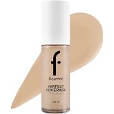 Flormar Base de maquillaje Perfect Coverage 100 Light Ivory Base de maquillaje Natural Light Ivory Np 100 gramos