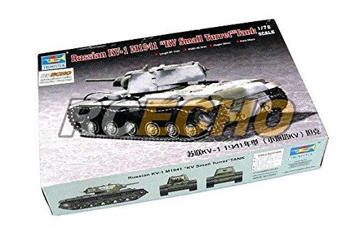 RCECHO® TRUMPETER Military Model 1/72 Russian KV1 M1941 KV Small Turret Tank 07232 P7232 with RCECHO® Full Version Apps Edition