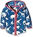 Kite Baby-Boys Safari Zip Fleece Animal Print Long Sleeve Hoodie, Blue (Navy), 6-9 Months (Manufacturer Size:6-12 Months)