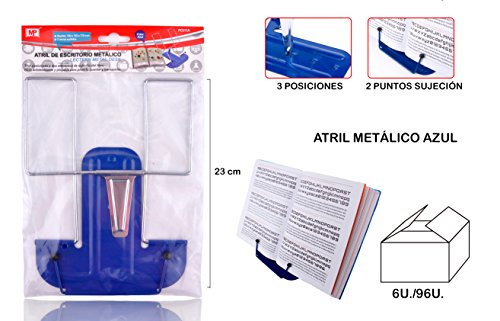MP PC911A - Atril de escritorio met lico color azul MP PC911A - Atril de escritorio met lico color azul