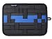 GoFree Electronics & Accessories Organizer Grid Pad - Manager for Cables, HDD, Power Bank, Chargers, Card Readers & Other Accessories. (Medium, Black) RS.599.00