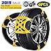 Produktbild C-Oral 6er Set Anti-Rutsch Universal Schneeketten Schneeketten 165 mm - 225 mm Tire Ketten Schneereifenketten Snow Tire Ketten für Auto, SUV, LKW