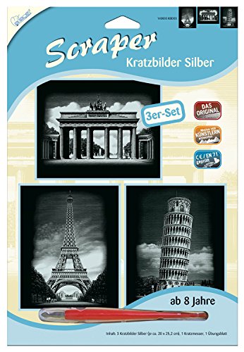 Mammut – Kratzbild – 3er Set - 2