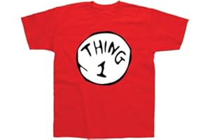 Postees Thing 1 Inspired Book Day Adults & Kids T-Shirt