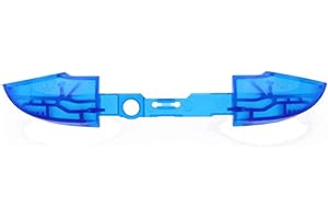 DEVINE CUSTOMZ DevineCustomz Xbox Series S X Controller Lb Rb Pulsante Bumper Guida Home Surround Top Pulsanti Sinistra Destra -Blu Trasparente