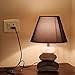 Kurtzy Modern luxurious Crackle Pebble Table Desk Lamp Beautiful art Decor elegant light for home bedroom bedside living room (BROWN) RS.899.00