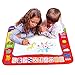 Cutebaby 1 Mat+ 2 Water Drawing Pen ,Educational Magic Water Painting Doodle Canvas Mat for Chiledren