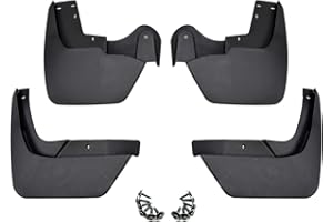 J&J AUTOMOTIVE | J&J Automotive Set di Parafanghi per auto Paraspruzzi per Duster 2018-2024, Set 4 Pz Parafanghi per Auto, Kit set di paraspruzzi