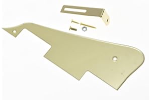 KAISH złote lustro LP Pickguard do gitary ze złotym uchwytem do Epiphone Les Paul