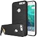 Produktbild Halter Für Google Pixel XL(5.5") Phone Cover Google Pixel XL(5.5") Case ISENPENK Google Pixel XL(5.5") Hülle Slim Silikon,3-in-1 Ultra Slim TPU Schutzhülle Muster Tasche Halterung Mit Kreditkartenslot Ständer Stand Halterungsschale[Schwarz]