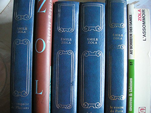 émile zola - lot 7 livres : l'assommoir - au bonheur des dames , un theme le commerce - le ventre de paris - la faute de l'abbé mouret - la fortune des rougon - therese raquin - la conquete de plassans francais émile zola - lot 7 livres : l'assommoir - au bonheur des dames , un theme le commerce - le ventre de paris - la faute de l'abbé mouret - la fortune des rougon - therese raquin - la conquete de plassans francais