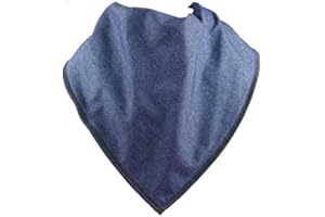 BIBBLEPLUS DIGNITY BIBS Pañuelo para adulto – 4 tamaños disponibles (azul Jeans) (talla 2)