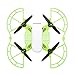 Produktbild Für DJI Spark-Zubehör,BEETEST 3 in 1 Propeller Schutz Stoßfänger Protector + Fahrwerk Stabilisatoren Beine Extender + Finger Handschützer Dam-Board Schutzzaun für DJI Spark Zubehör Grün
