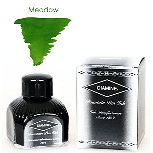Diamine 30 ml Bottle Fountain Pen Ink, Meadow by Diamine