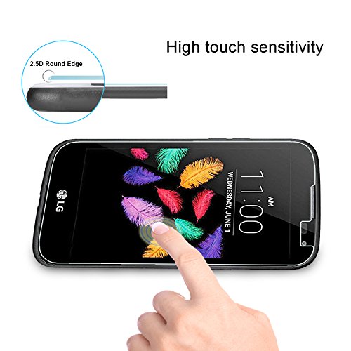 LG-K3-Screen-Protector-Glass-RBEIK-Premium-Tempered-Glass-Screen-Protector-for-LG-K3-K100-Phone-Bubble-Free-Anti-Fingerprint-Anti-Scratch-Rounded-Edge-Glass-2-Packs