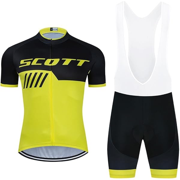 Herren Radtrikot Set Fahrrad Kurzarm Set Schnelltrocknend