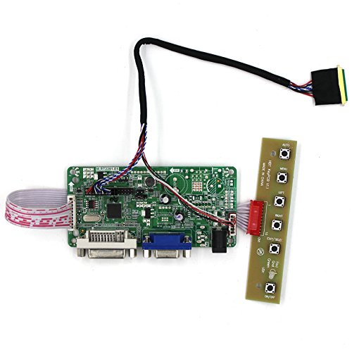 DVI + VGA Controller Board Kit LCD Treiber Board für LTN140AT02 LTN156AT17 1366×768 40Pins LCD Bildschirm - 2