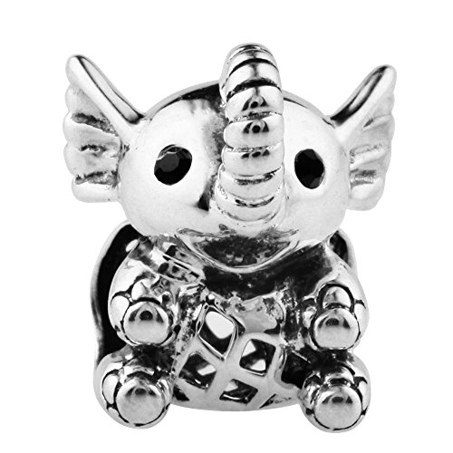 CHANGEABLE Santa Virgen Abalorio de mujer de plata de ley