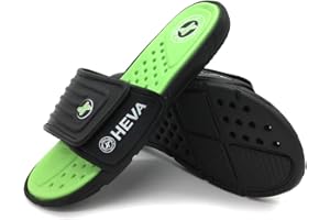 HEVA Slide Badeschuhe Herren Sommer Sandalen