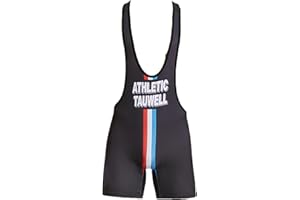 winying Combinaison Homme Short Sport Lutte Singlet Body Sans Manche Maillot de Corps Gym Tenue Lutte Combishort Sport Boxer Fitness