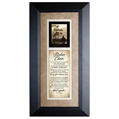 Preisvergleich Produktbild Broken Chain...Wood Framed Art with Easel by James Lawrence