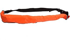 JULYKAI Buoyancy Safety Board Inflatable Belt, with Reflective Tapes And Whistle Flotation Device, Safe Swimming for Hunting, Flat-Water