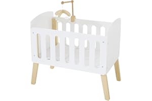 Vertbaudet Mobile pour lit Poupon en Bois Blanc TU