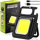 WellHise Mini Portable Led Multifunctional Flashlight, High Lumen, COB Keychain, Rechargeable Emergency For Outdoor