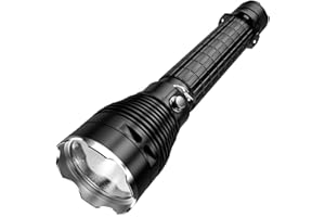 Besttoolifes Linterna de buceo XHP70 LED de 4000 lúmenes, IPX8 resistente al agua hasta 50 m, para buceo, pesca, camping, actividades al aire libre (D)
