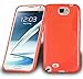 Produktbild Cadorabo DE-105270 Samsung Galaxy Note 2 Handyhülle aus flexiblem TPU Silikon im S-Line Design Rot