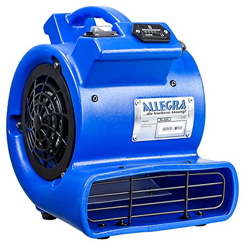 ALLEGRA Radiallüfter RL550 Turbolüfter 1 Gebläsestufe - mit Betriebsstundenzähler