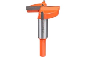 ITOOLFIRM Forstnerbohrer 50mm mit Führung, Holzbohrer Astlochbohrer Scharnierlochbohrer für Holz mit Sechskant-Schaft, Zubehör Bohrmaschine für feine Holzbearbeiten