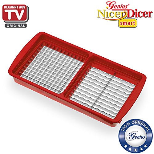 Genius Nicer Dicer smart | Messereinsatz 2 in 1 | 5mm x 5mm + 5mm x 30mm | Bekannt aus TV | NEU