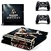 Produktbild THTB Playstation 4 + 2 Controller Aufkleber Schutzfolie Set - Assassin's Creed Odyssey (4) /PS4
