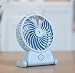 Produktbild Handportable Mini Schönheit Sspray Befeuchten Rrechargeable Fan-Luftbefeuchter für Home Office und Reisen (Blue)