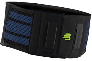 BAUERFEIND Sportowy bandaż na plecy "Sports Back Support", podkładka silikonowa, ochrona przed przeciążeniami