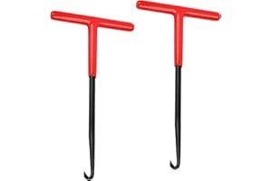 NIYATA 2 Stück Federhaken, Federhaken Werkzeug, Edelstahl, Federhaken Klein, Federhaken Hazet, Auspuff Federhaken für Motorrad Moped Fahrrad