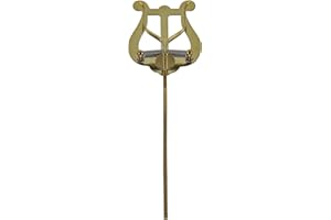 GEWA Marching Music Holder - Brass - Medium Lyra - 2 Pushers