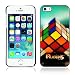 Produktbild Gummi Hard Protective Shell Schutzhülle für Apple iPhone 5 & 5S – Rubics Cube